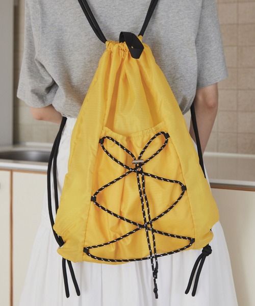 アソートデザイン ドローコード ナップサック（バックパック/リュック