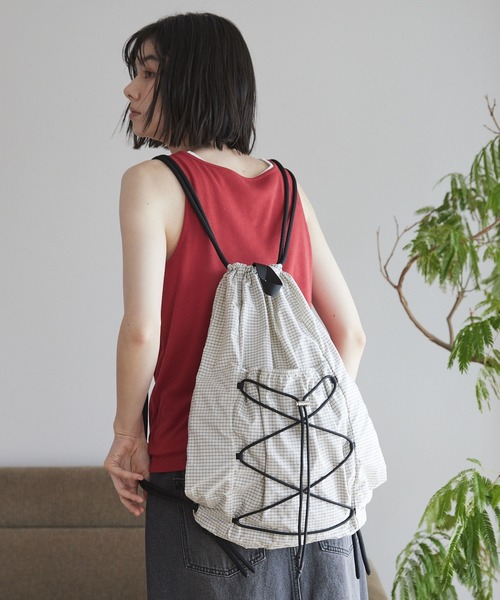 BECK and call ナップザック　ドローストリングバッグ 地下鉄デザイン 翌日発送可能】 BECK and YZ – knapsack graphic Beck 地下鉄デザイン