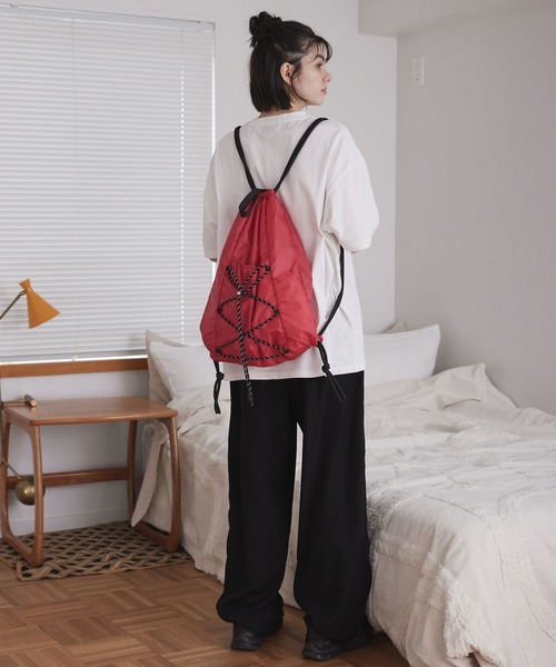 アソートデザイン ドローコード ナップサック MONO-MART LADY'S