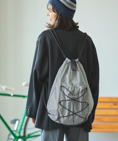 アソートデザイン ドローコード ナップサック MONO-MART LADY'S│MONO