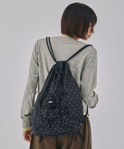 アソートデザイン ドローコード ナップサック（バックパック