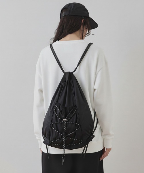 アソートデザイン ドローコード ナップサック（バックパック