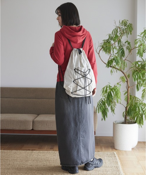 アソートデザイン ドローコード ナップサック（バックパック/リュック