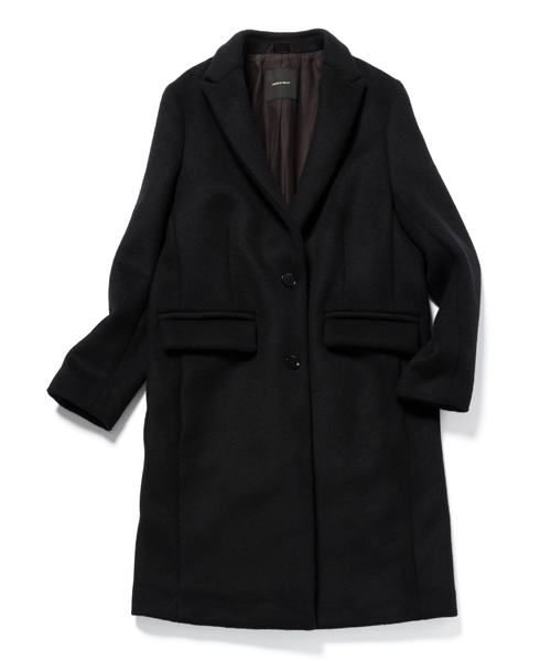 AMERICAN RAG CIE(アメリカンラグシー)の「AMERICAN RAG CIEウールビーバーチェスターコート/214-AGP-L152-CO114(チェスターコート・レディース・ブラック/キャメル・FREE)」の15枚目の写真