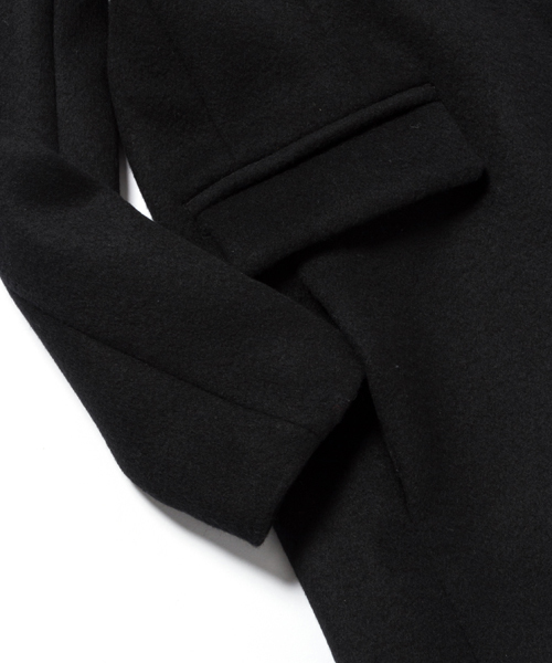 AMERICAN RAG CIE(アメリカンラグシー)の「AMERICAN RAG CIEウールビーバーチェスターコート/214-AGP-L152-CO114(チェスターコート・レディース・ブラック/キャメル・FREE)」の17枚目の写真