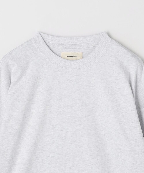 wonderland（ワンダーランド）の「＜wonderland＞ ウィンド ロングスリーブ Tシャツ（Tシャツ/カットソー・メンズ・グレー/ライトブルー・M/L）」の8枚目の写真
