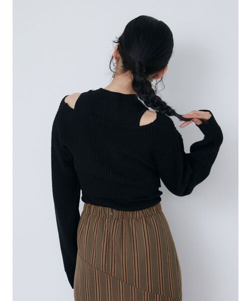 【セール】2wayニットセットプルオーバー（ニット/セーター）｜MURUA（ムルーア）