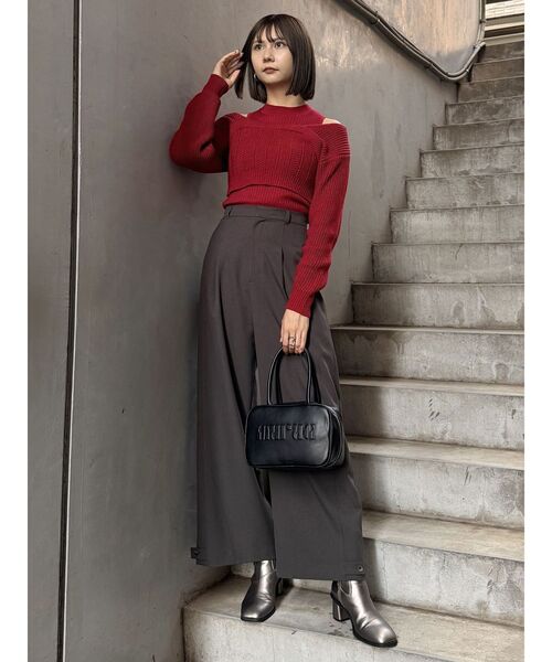 【セール】2wayニットセットプルオーバー（ニット/セーター）｜MURUA（ムルーア）