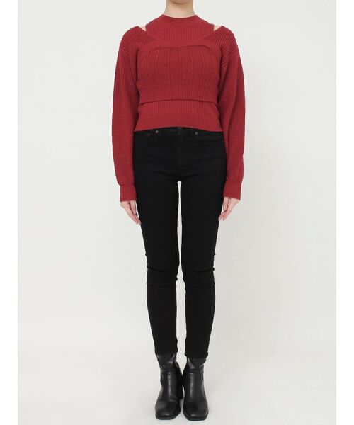 【セール】2wayニットセットプルオーバー（ニット/セーター）｜MURUA（ムルーア）