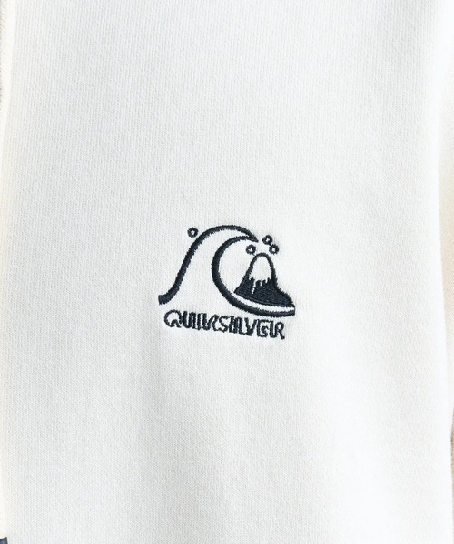 Quiksilver(クイックシルバー)の「QS HISTORY HOODIE SW/クイックシルバープルオーバーパーカー・フーディー(パーカー・メンズ・グレー/アイボリー/ブラック・SMALL/MEDIUM/LARGE/X-LARGE)」の6枚目の写真