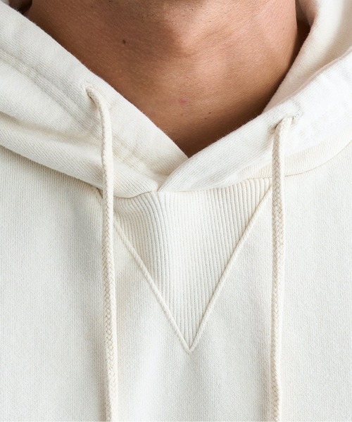 Quiksilver(クイックシルバー)の「QS HISTORY HOODIE SW/クイックシルバープルオーバーパーカー・フーディー(パーカー・メンズ・グレー/アイボリー/ブラック・SMALL/MEDIUM/LARGE/X-LARGE)」の7枚目の写真