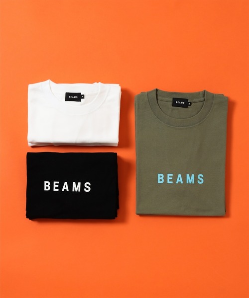 BEAMS ロゴ Tシャツ 25SS（Tシャツ/カットソー）｜BEAMS