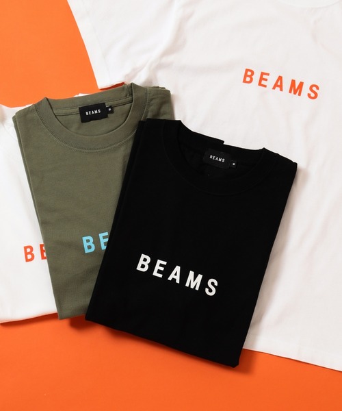 BEAMS ロゴ Tシャツ 25SS（Tシャツ/カットソー）｜BEAMS