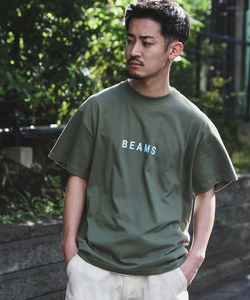 Tシャツ・カットソー BEAMS SS25 Shirts (38010173139 45) BEAMS ロゴ Tシャツ 25SS（Tシャツ/カットソー）｜BEAMS
