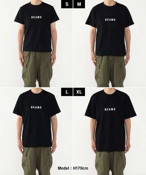 Tシャツ・カットソー BEAMS SS25 Shirts (38010179139 45) BEAMS ロゴ Tシャツ 25SS（Tシャツ/カットソー）｜BEAMS