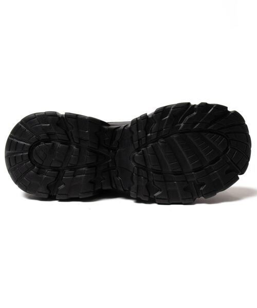 WEGO(ウィゴー)の「WEGO/厚底ボリュームダッドスニーカー(スニーカー・メンズ・ブラック/キャメル・XX-LARGE/XXX-LARGE)」の12枚目の写真