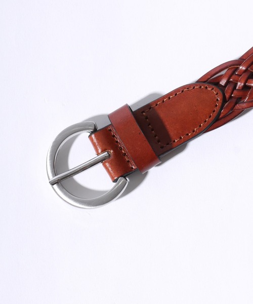るんるん　レザー　ベルト　ハンドメイド　be-74 レザー ベルト ハンドメイド be-74 - メルカリ