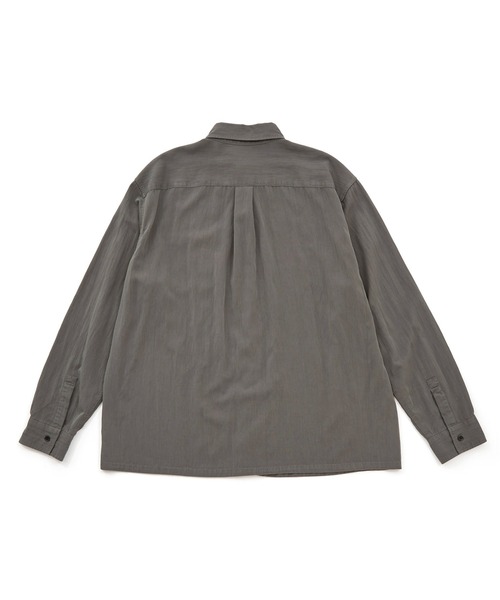 JUNRED(ジュンレッド)の「ウォッシュドレーヨンボックスシャツ(シャツ/ブラウス・メンズ・ブラック/グレー系その他/ブルー系その他4・L/S/M)」の22枚目の写真