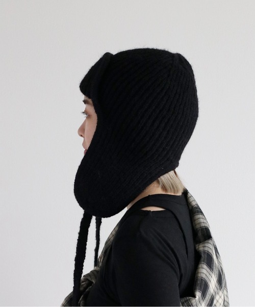 cepo（セポ）の「フライトニットビーニー（キャップ・レディース・ブラック/グレー・FREE）」の8枚目の写真