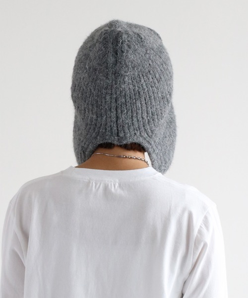 cepo（セポ）の「フライトニットビーニー（キャップ・レディース・ブラック/グレー・FREE）」の15枚目の写真