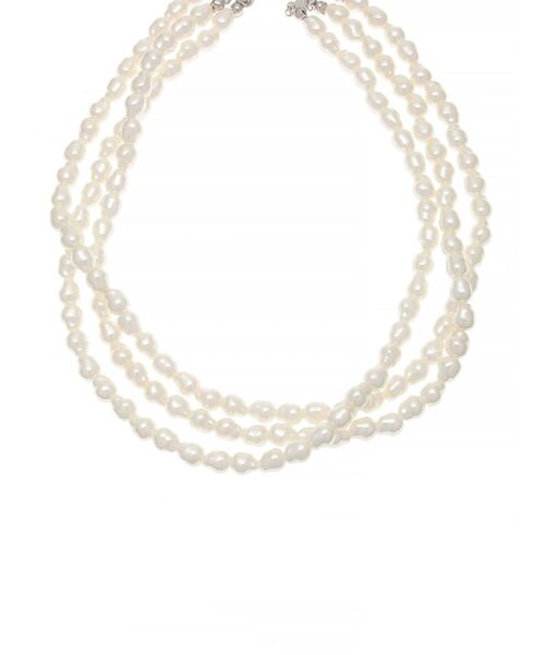 jouetie（ジュエティ）の「パールレイヤードチョーカー（チョーカー・レディース・アイボリー・FREE）」の5枚目の写真