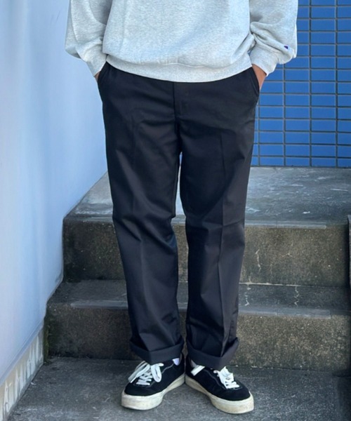 Dickies（ディッキーズ）の「【別注限定展開】【Dickies】TWILL STRETCH  CHINO PANTS/ツイルスストレッチチノパンツ（チノパンツ・メンズ・チャコールグレー/ブラック/ベージュ/ワンウォッシュ/ブラック系1・28inch/30inch/32inch/34inch/36inch）」の11枚目の写真