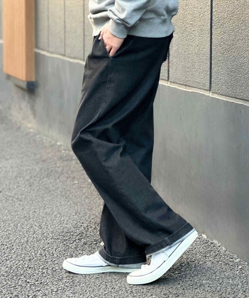 Dickies（ディッキーズ）の「【別注限定展開】【Dickies】TWILL STRETCH  CHINO PANTS/ツイルスストレッチチノパンツ（チノパンツ・メンズ・チャコールグレー/ブラック/ベージュ/ワンウォッシュ/ブラック系1・28inch/30inch/32inch/34inch/36inch）」の17枚目の写真