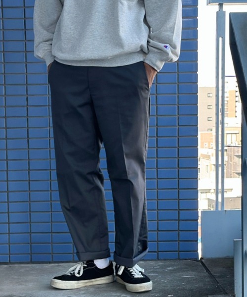 Dickies（ディッキーズ）の「【別注限定展開】【Dickies】TWILL STRETCH  CHINO PANTS/ツイルスストレッチチノパンツ（チノパンツ・メンズ・チャコールグレー/ブラック/ベージュ/ワンウォッシュ/ブラック系1・28inch/30inch/32inch/34inch/36inch）」の19枚目の写真