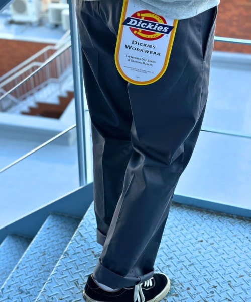 Dickies（ディッキーズ）の「【別注限定展開】【Dickies】TWILL STRETCH  CHINO PANTS/ツイルスストレッチチノパンツ（チノパンツ・メンズ・チャコールグレー/ブラック/ベージュ/ワンウォッシュ/ブラック系1・28inch/30inch/32inch/34inch/36inch）」の20枚目の写真