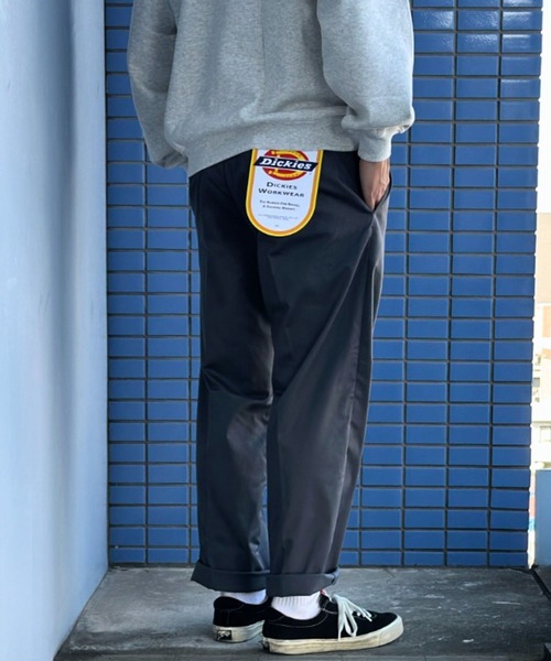 Dickies（ディッキーズ）の「【別注限定展開】【Dickies】TWILL STRETCH  CHINO PANTS/ツイルスストレッチチノパンツ（チノパンツ・メンズ・チャコールグレー/ブラック/ベージュ/ワンウォッシュ/ブラック系1・28inch/30inch/32inch/34inch/36inch）」の21枚目の写真