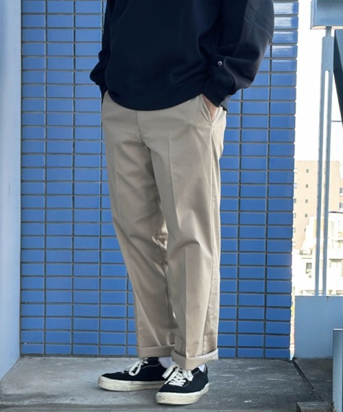 Dickies（ディッキーズ）の「【別注限定展開】【Dickies】TWILL STRETCH  CHINO PANTS/ツイルスストレッチチノパンツ（チノパンツ・メンズ・チャコールグレー/ブラック/ベージュ/ワンウォッシュ/ブラック系1・28inch/30inch/32inch/34inch/36inch）」の22枚目の写真