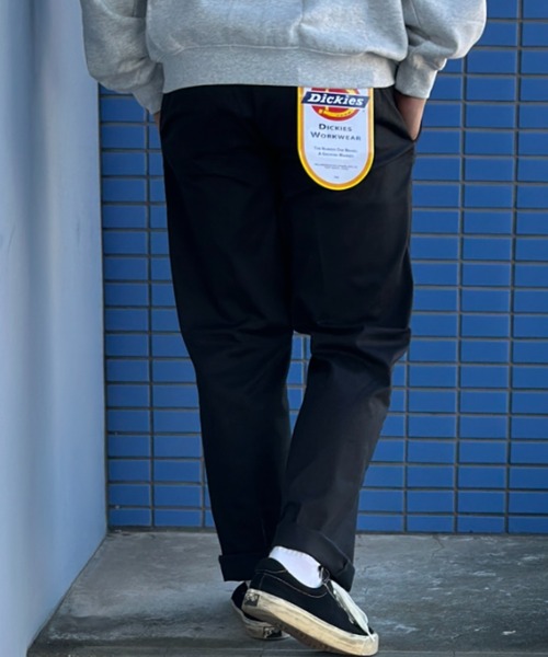 Dickies（ディッキーズ）の「【別注限定展開】 TWILL STRETCH  CHINO PANTS/ツイルスストレッチチノパンツ（チノパンツ・メンズ・チャコールグレー/ブラック/ベージュ/ワンウォッシュ/ブラック系1・28inch/30inch/32inch/34inch/36inch）」の9枚目の写真