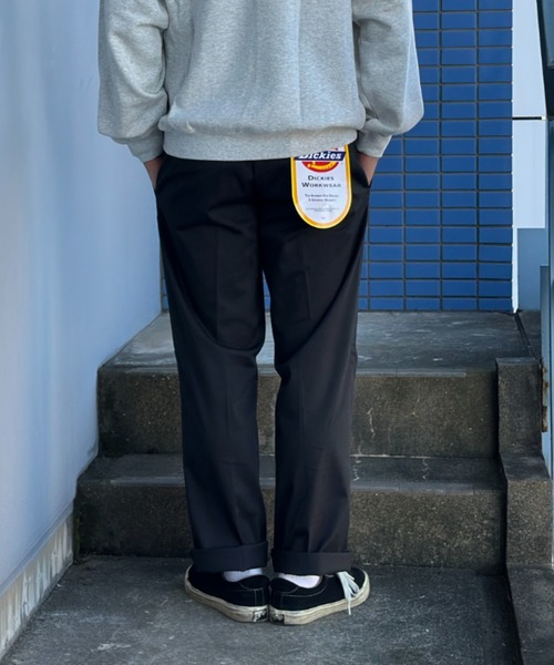 Dickies（ディッキーズ）の「【別注限定展開】 TWILL STRETCH  CHINO PANTS/ツイルスストレッチチノパンツ（チノパンツ・メンズ・チャコールグレー/ブラック/ベージュ/ワンウォッシュ/ブラック系1・28inch/30inch/32inch/34inch/36inch）」の11枚目の写真