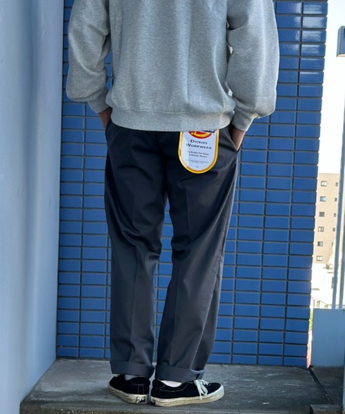 Dickies（ディッキーズ）の「【別注限定展開】 TWILL STRETCH  CHINO PANTS/ツイルスストレッチチノパンツ（チノパンツ・メンズ・チャコールグレー/ブラック/ベージュ/ワンウォッシュ/ブラック系1・28inch/30inch/32inch/34inch/36inch）」の18枚目の写真