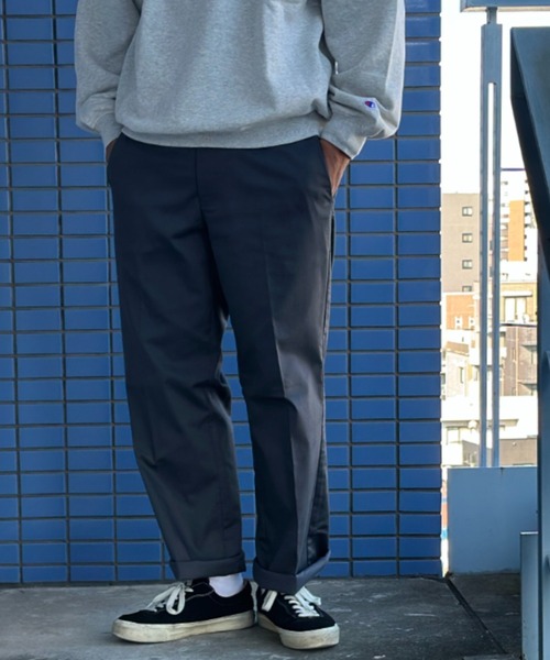 Dickies（ディッキーズ）の「【別注限定展開】 TWILL STRETCH  CHINO PANTS/ツイルスストレッチチノパンツ（チノパンツ・メンズ・チャコールグレー/ブラック/ベージュ/ワンウォッシュ/ブラック系1・28inch/30inch/32inch/34inch/36inch）」の14枚目の写真