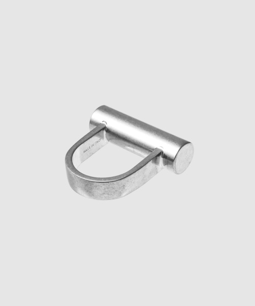 MM6 Maison Margiela（ｴﾑｴﾑｼｯｸｽ ﾒｿﾞﾝ ﾏﾙｼﾞｪﾗ）の「Found Object Hadware Ring（リング・レディース・シルバー・03/04）」の2枚目の写真