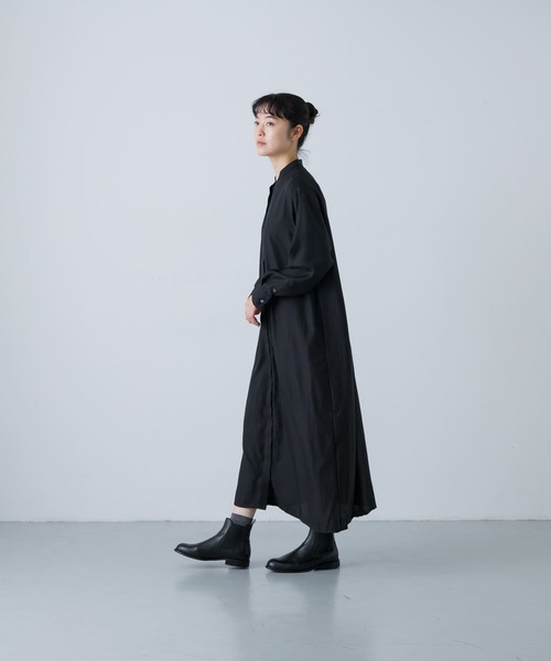 kagure かぐれ キュプラコットンシャツワンピース 24AW 日本製 楽天市場】『2サイズ展開』キュプラコットンシャツワンピース