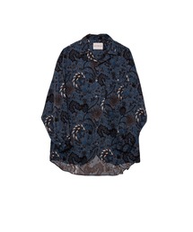 INTERPLAY（インタープレイ）の「【INTERPLAY】Open Collar Over Size Shirt 【2：Pattern】 (UINISEX)（シャツ/ブラウス）」