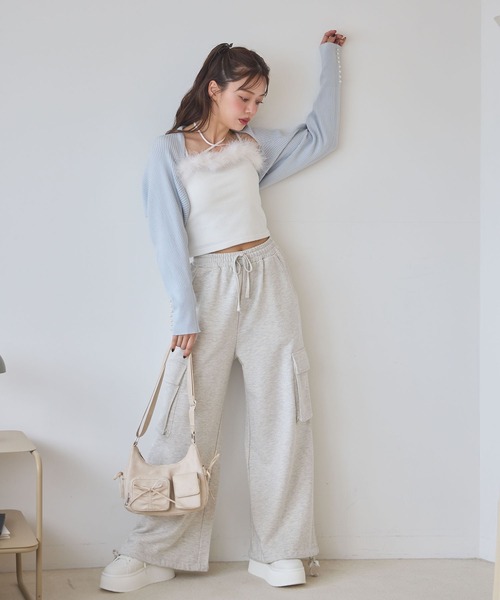 セール】スウェットカーゴパンツ（スウェットパンツ）｜one after