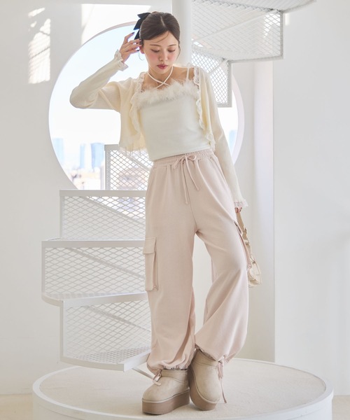 セール】スウェットカーゴパンツ（スウェットパンツ）｜one after