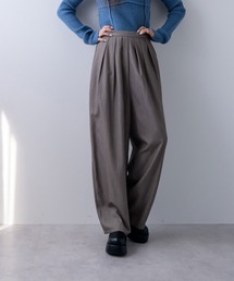 bohmal | スリータックカーブスラックスパンツ(スラックス)