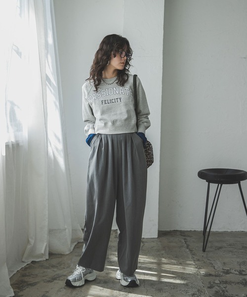 スリータックカーブスラックスパンツ（スラックス）｜bohmal（ボマール