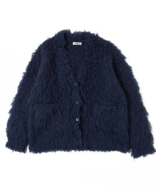 WEGO(ウィゴー)の「WEGO/ブラッシュカーデ(カーディガン/ボレロ・レディース・ライトグレー/ダークグレー/ネイビー・FREE)」の4枚目の写真