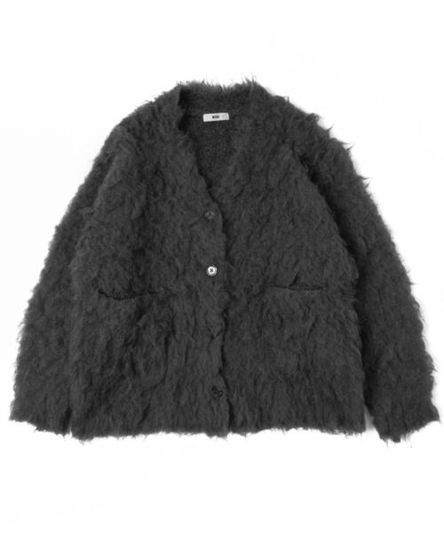 WEGO(ウィゴー)の「WEGO/ブラッシュカーデ(カーディガン/ボレロ・レディース・ライトグレー/ダークグレー/ネイビー・FREE)」の6枚目の写真