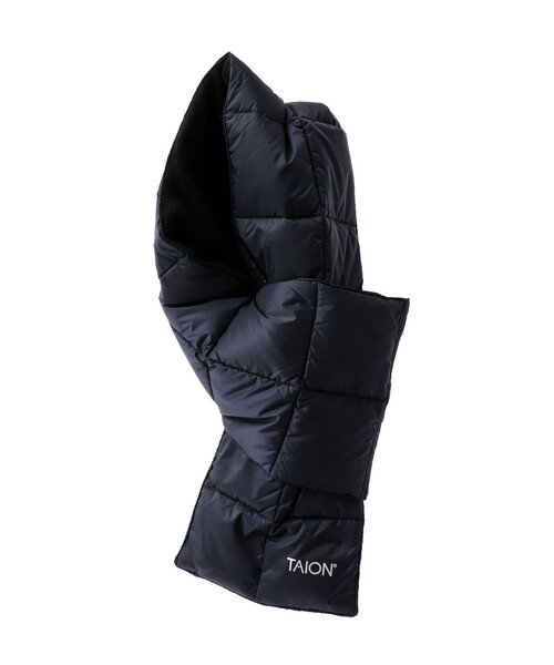 TAION(タイオン)の「【TAION/タイオン】BASIC DOWN SCARF 17(マフラー・メンズ・キャメル/ダークネイビー/ブルー系その他6/チャコールグレー/ブラック/ブラウン系その他・FREE)」の5枚目の写真