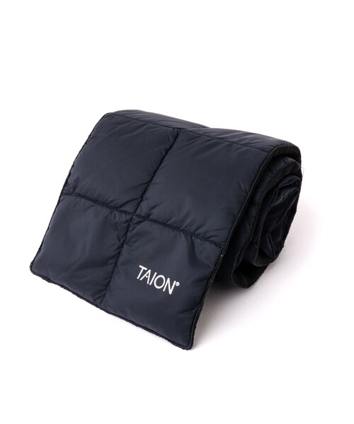 TAION(タイオン)の「【TAION/タイオン】BASIC DOWN SCARF 17(マフラー・メンズ・キャメル/ダークネイビー/ブルー系その他6/チャコールグレー/ブラック/ブラウン系その他・FREE)」の8枚目の写真