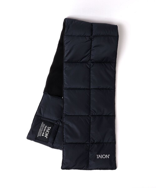 TAION(タイオン)の「【TAION/タイオン】BASIC DOWN SCARF 17(マフラー・メンズ・キャメル/ダークネイビー/ブルー系その他6/チャコールグレー/ブラック/ブラウン系その他・FREE)」の11枚目の写真