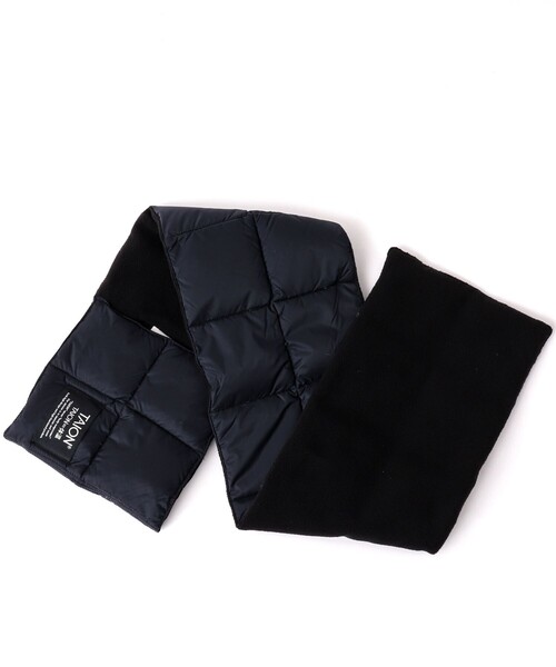 TAION(タイオン)の「【TAION/タイオン】BASIC DOWN SCARF 17(マフラー・メンズ・キャメル/ダークネイビー/ブルー系その他6/チャコールグレー/ブラック/ブラウン系その他・FREE)」の12枚目の写真