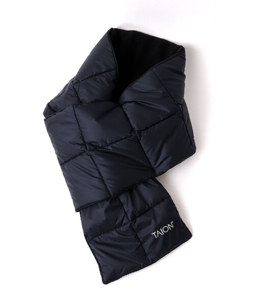 TAION(タイオン)の「【TAION/タイオン】BASIC DOWN SCARF 17(マフラー・メンズ・キャメル/ダークネイビー/ブルー系その他6/チャコールグレー/ブラック/ブラウン系その他・FREE)」の15枚目の写真