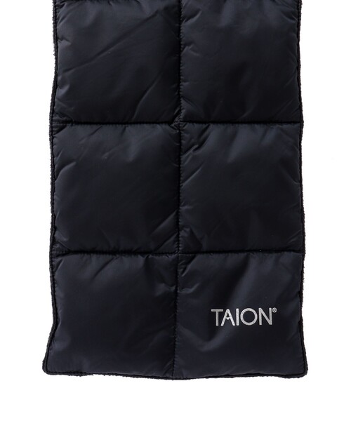 TAION(タイオン)の「【TAION/タイオン】BASIC DOWN SCARF 17(マフラー・メンズ・キャメル/ダークネイビー/ブルー系その他6/チャコールグレー/ブラック/ブラウン系その他・FREE)」の16枚目の写真